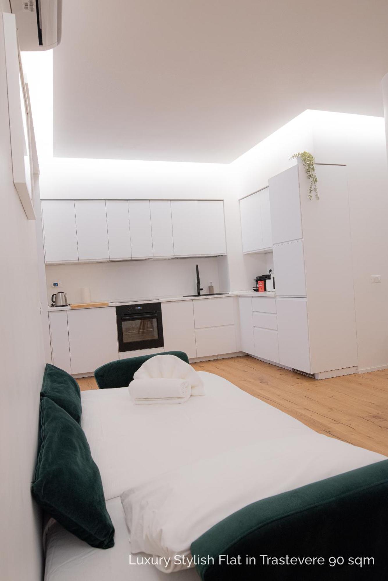 La Dolce Vita - Luxury Stylish Flats In Trastevere 70-90Sqm Rome Extérieur photo