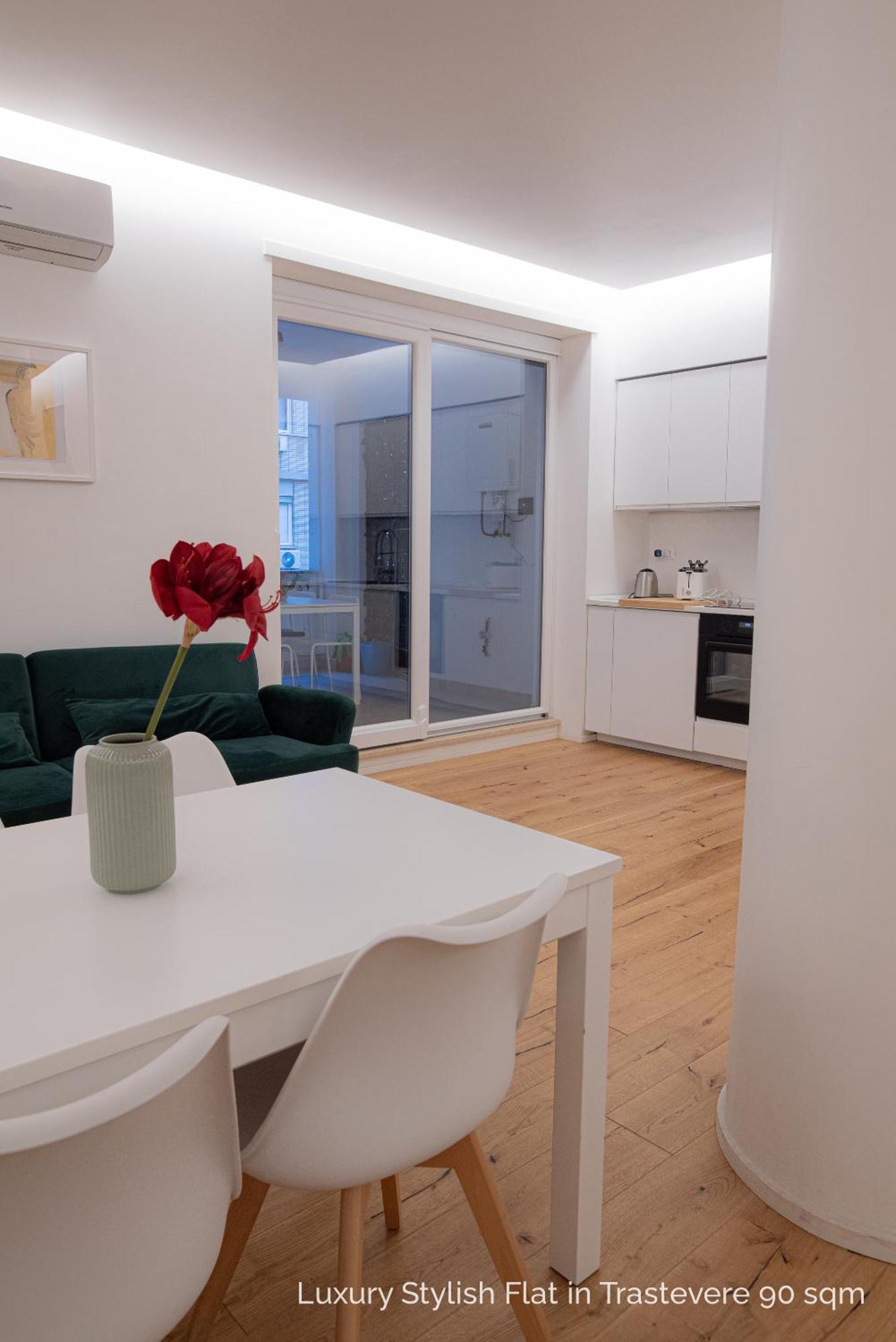La Dolce Vita - Luxury Stylish Flats In Trastevere 70-90Sqm Rome Extérieur photo