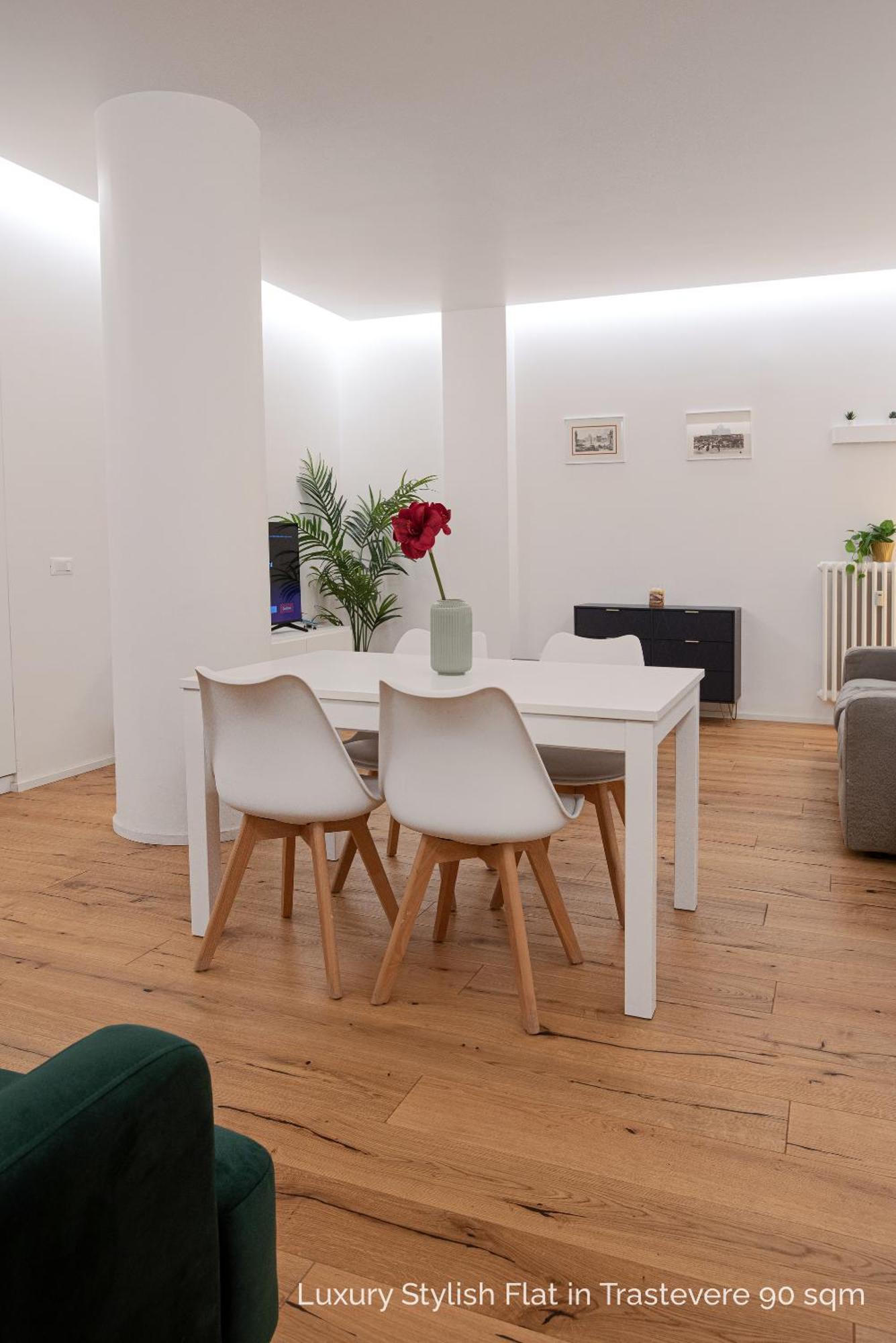 La Dolce Vita - Luxury Stylish Flats In Trastevere 70-90Sqm Rome Extérieur photo