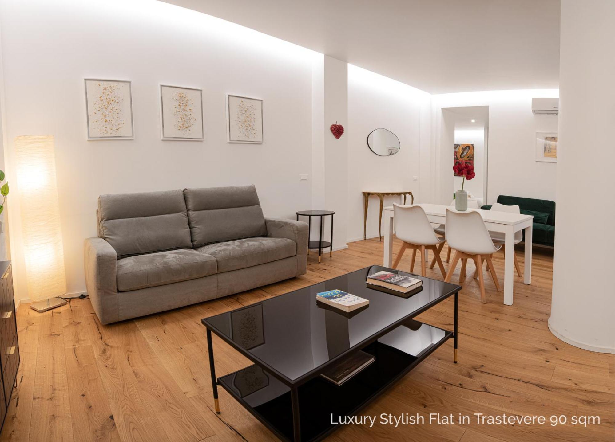 La Dolce Vita - Luxury Stylish Flats In Trastevere 70-90Sqm Rome Extérieur photo