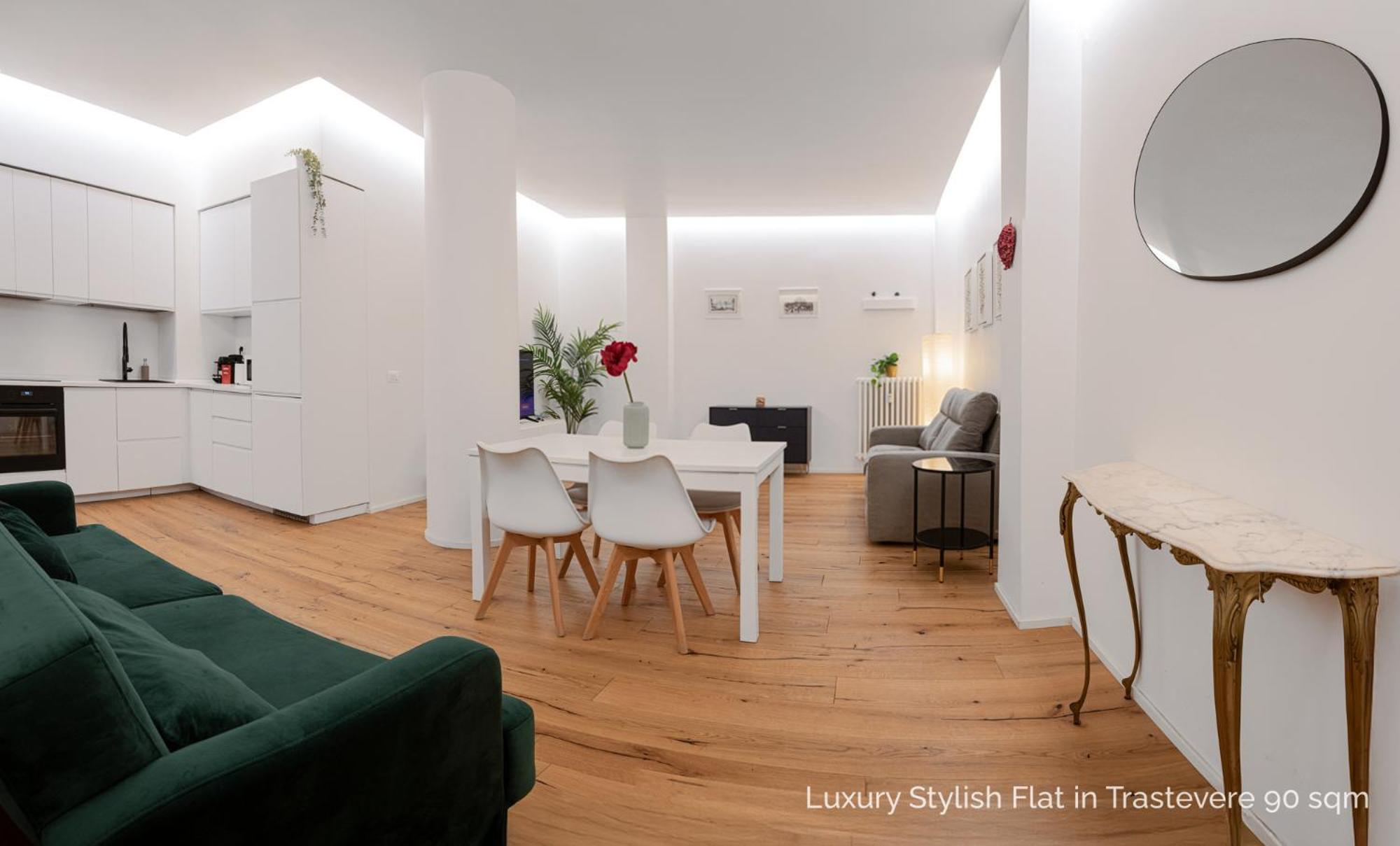 La Dolce Vita - Luxury Stylish Flats In Trastevere 70-90Sqm Rome Extérieur photo