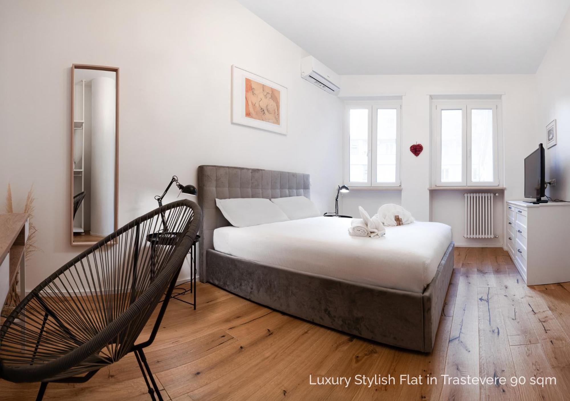 La Dolce Vita - Luxury Stylish Flats In Trastevere 70-90Sqm Rome Extérieur photo