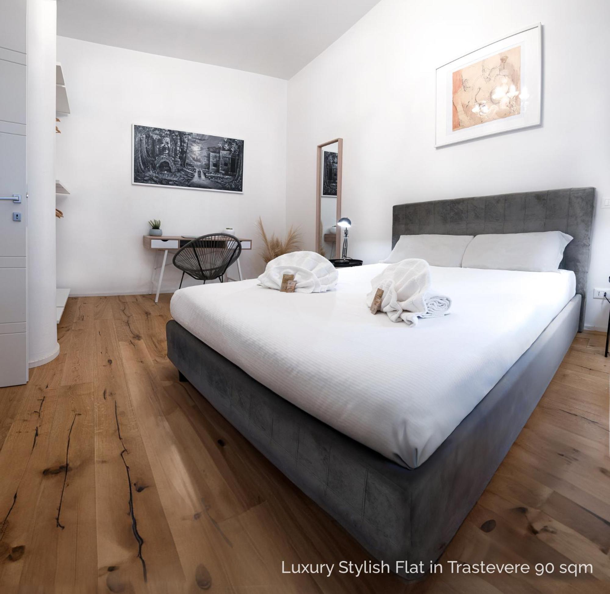 La Dolce Vita - Luxury Stylish Flats In Trastevere 70-90Sqm Rome Extérieur photo