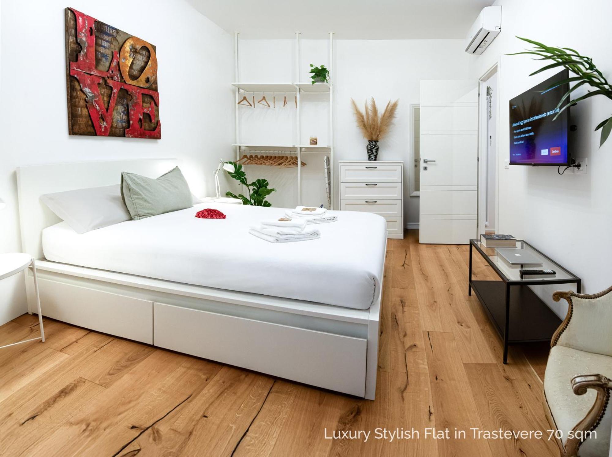 La Dolce Vita - Luxury Stylish Flats In Trastevere 70-90Sqm Rome Extérieur photo