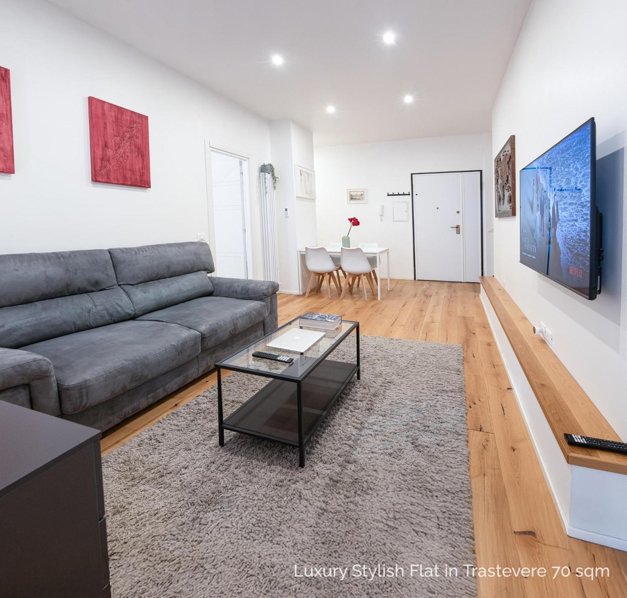 La Dolce Vita - Luxury Stylish Flats In Trastevere 70-90Sqm Rome Extérieur photo